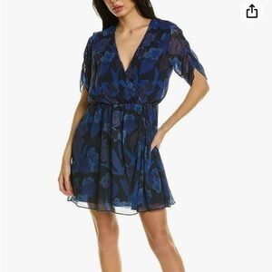 Ted Baker Juleah Ruched Sleeve Detail Mini Dress